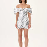 SS26-D-1042-34 raisa_vanessa polka-dot-pleated-organza-sculptural-mini-dress