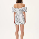 SS26-D-1042-36 raisa_vanessa polka-dot-pleated-organza-sculptural-mini-dress