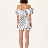 SS26-D-1042-36 raisa_vanessa polka-dot-pleated-organza-sculptural-mini-dress