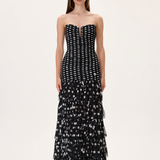 D-38WH-28152 raisa_vanessa polka-dot-pleated-organza-gown-with-laser-cut-chiffon-skirt