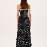 SS26-D-1043-38 raisa_vanessa polka-dot-pleated-organza-gown-with-laser-cut-chiffon-skirt
