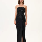 SS26-D-1049-34 raisa_vanessa black-gown-with-beaded-leaf-motive-striped-corset-top-and-fully-embroidered-flower-detail