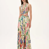 SS26-JS-1003-36 raisa_vanessa ecru-pleated-viscose-multi-color-flower-printed-jumpsuit-with-gold-foil-accents
