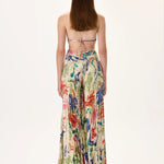SS26-JS-1003-38 raisa_vanessa ecru-pleated-viscose-multi-color-flower-printed-jumpsuit-with-gold-foil-accents