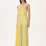 SS26-JS-1004-36 raisa_vanessa yellow-crystal-printed-chiffon-jumpsuit-with-pleated-half-cape