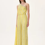 SS26-JS-1004-36 raisa_vanessa yellow-crystal-printed-chiffon-jumpsuit-with-pleated-half-cape