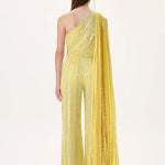 SS26-JS-1004-40 raisa_vanessa yellow-crystal-printed-chiffon-jumpsuit-with-pleated-half-cape