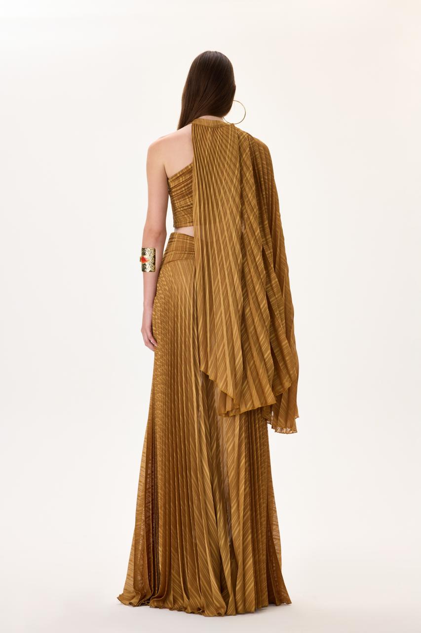 SS26-T-1010-3-38 raisa_vanessa pleated-chiffon-crop-top-with-half-cape
