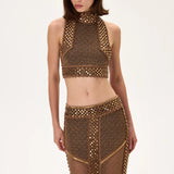 SS26-T-1016-40 raisa_vanessa knitted-crop-top-with-bronze-stone-borderline-and-fully-buttoned-back