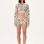 SS26-S-1016-34 raisa_vanessa crochet-multi-color-crystal-printed-mini-skirt