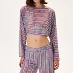 SS26-T-1034-40 raisa_vanessa violet-crystal-printed-chiffon-long-sleeved-crop-top