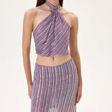 SS26-T-1035-40 raisa_vanessa violet-crystal-printed-chiffon-crop-top