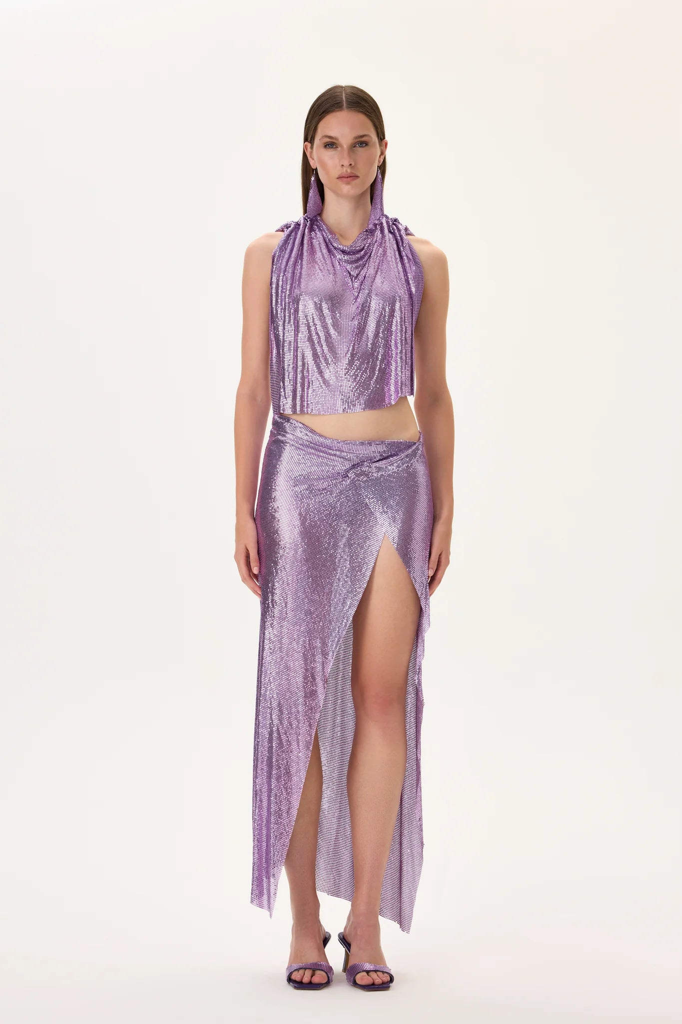 SS26-T-1037-34 raisa_vanessa metallic-violet-armor-backless-top