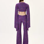 SS26-T-1040-38 raisa_vanessa multicolor-foil-printed-purple-jersey-crop-top-with-flare-sleeves