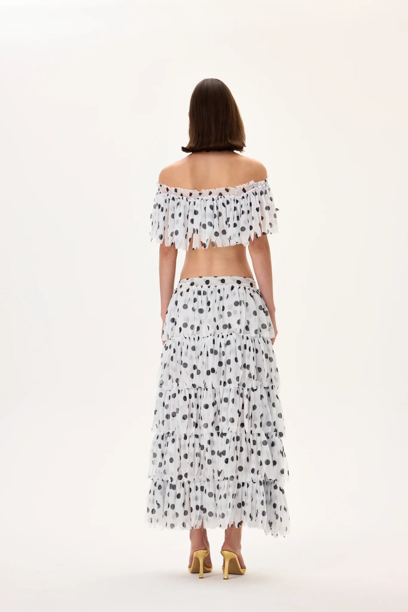 SS26-T-1041-38 raisa_vanessa laser-cut-polka-dot-chiffon-elasticated-crop-top