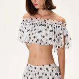 SS26-T-1041-40 raisa_vanessa laser-cut-polka-dot-chiffon-elasticated-crop-top