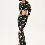 SS26-S-1032-36 raisa_vanessa flower-patterned-gathered-chiffon-skirt-with-front-slit