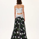 SS26-T-1044-38 raisa_vanessa white-polka-dot-draped-corset-top