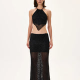 SS26-T-1046-34 raisa_vanessa black-beaded-net-halter-crop-top