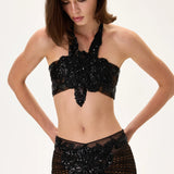 SS26-T-1047-40 raisa_vanessa black-fully-beaded-flower-top