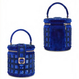 SEQUINED BUCKET BAG