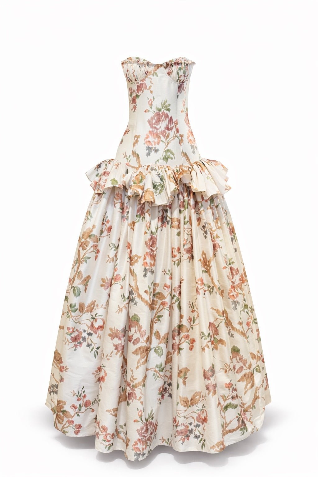 D-PR36-28026 raisa_vanessa flower-printed-silk-shantung-corseted-ball-gown