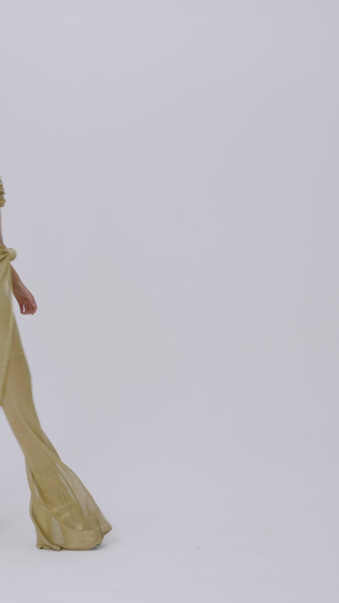 パンツ PAROSH Women Straight Pants RAISA25 D232214038 Beige P.A.R.O.S.H. - Trousers