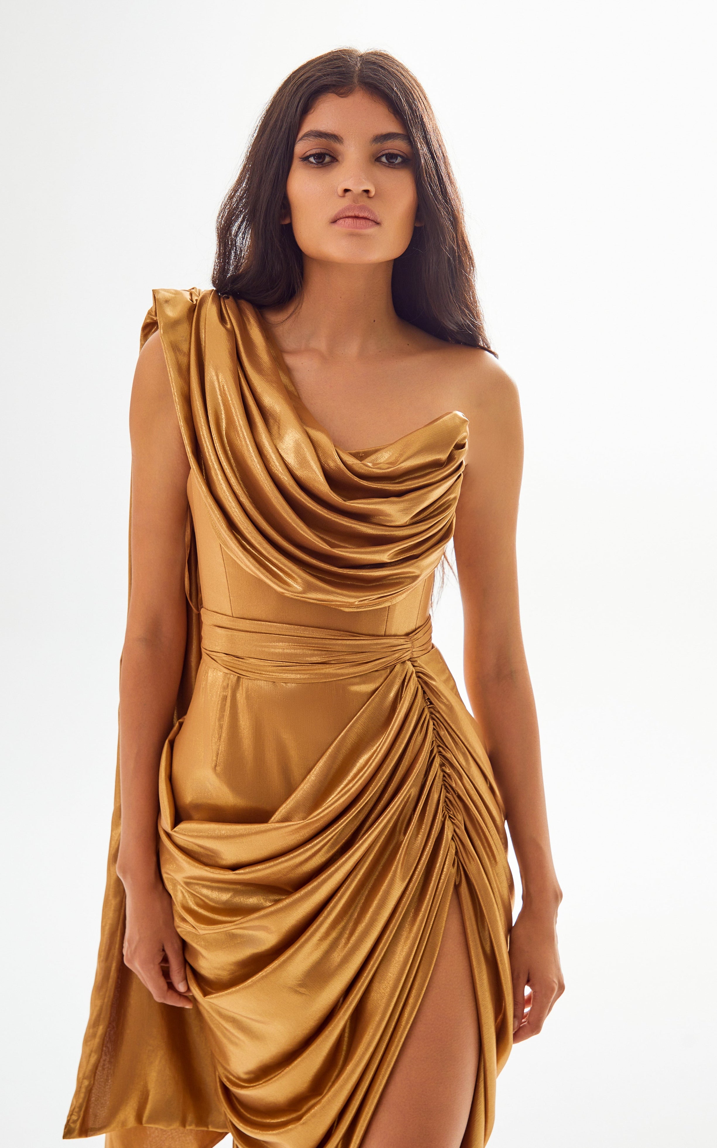 CAPETANISSA - Hydra Dress Gold