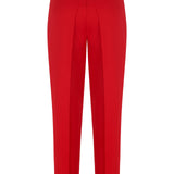 High Waist Trousers with Gold Buckles