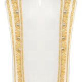 Sleeveless Top with Gold Metal Embroidery