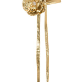 Gold Belt With Flower Detail