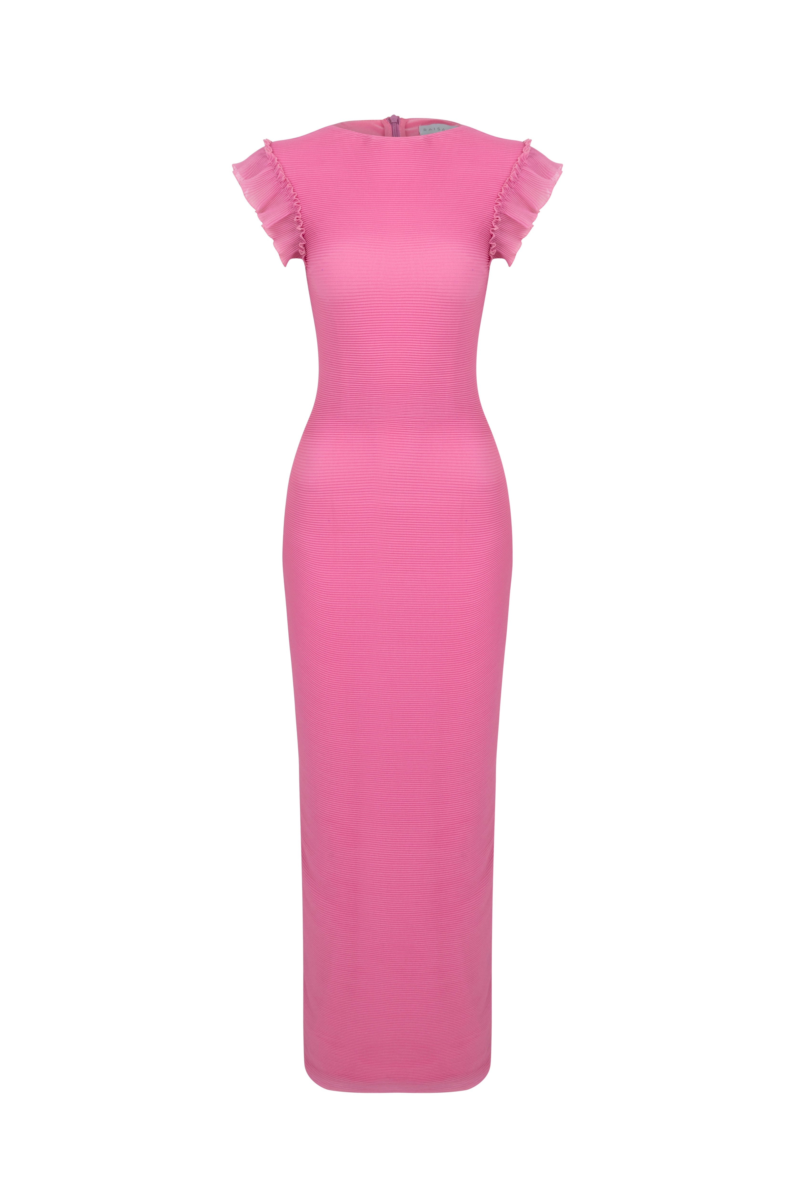 raisa vanessa pink dress Mini Dress With Cut Out And Flower Details