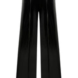 Rugan Pants with Wide Leg and Drawstring Waist