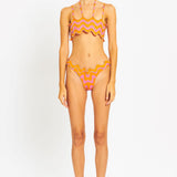 Geometrical Printed Bikini Set